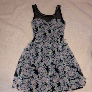 LC (Lauren Conrad) Floral Sheer Dress